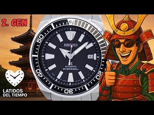 Seiko Samurai: Diseño, Precisión y Poder en tu Muñeca