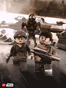 93K views · 3K reactions | A team of Rebels face off against the forces of the Empire in the film Rogue One, in theaters now. The excitement keeps building! | LEGO | Facebook
