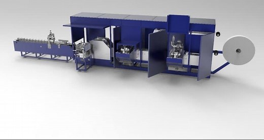 Enveloping and stacking machine - Cosmec Group