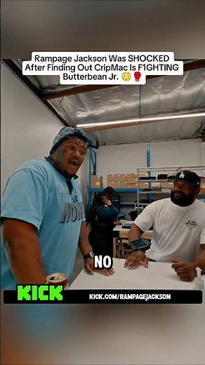 Rampage Jackson Was SHOCKED After Finding Out CripMac Is FIGHTING Butterbean Jr. #rampagejackson