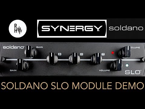Synergy Soldano SLO Module Demo