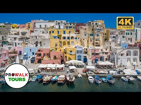 Procida, Italy Walking Tour [4K|60fps]