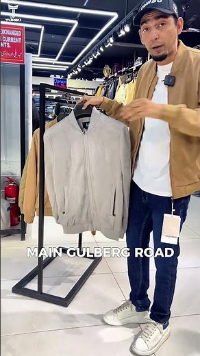 Imported Suede Gentleman Winter Warmer Jacket | Premium Rib-Collar Style for Men