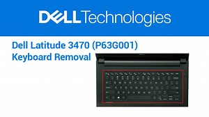 How to replace the Keyboard in your Dell LATITUDE 3470