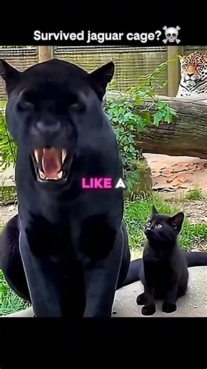 Tiny KITTEN survives ATTACK 🐱 #animals #cat #commentary #shorts