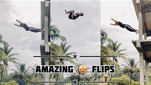 Amazing Flips in Action — Superman Flip, Gainer, and More