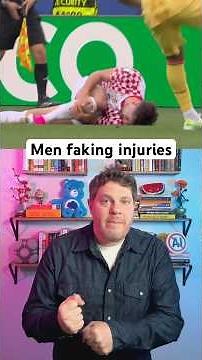 Men faking injury in sports