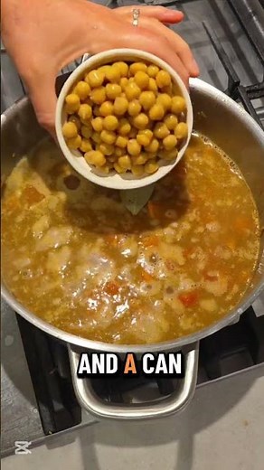 This sweet potato chickpea soup is the ultimate comfort meal.