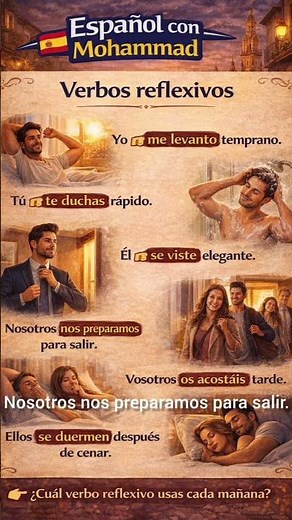 Verbos reflexivos 🇪🇸