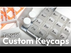 Tutorial - Toner transfer to 3D printed keycaps