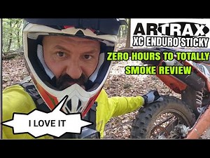 ARTRAX XC ENDURO REAR GUMMY STICKY TIRE REVIEW