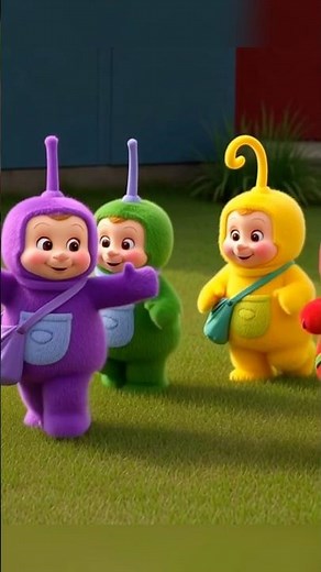 Teletubbies Get Messy 💦 Funny Clean Up Routine for Kids!