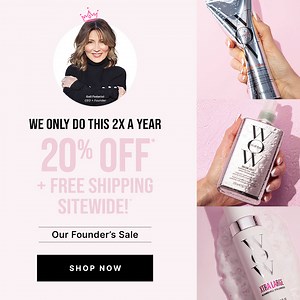 2 DAYS ONLY! 🎉 Use code BDAY for 20% OFF* almost everything FREE shipping! Don't miss our award-winning innovative haircare 🤩 | Color Wow
