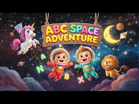 ABC Space Adventure | Learn ABC in Space | Fun Alphabet Song for Kids