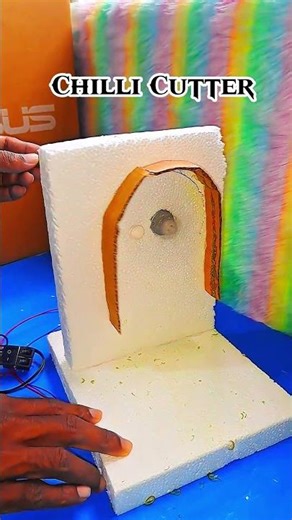 Chilli Cutter #innovation #electricproject #experiment #diy #chillimachine