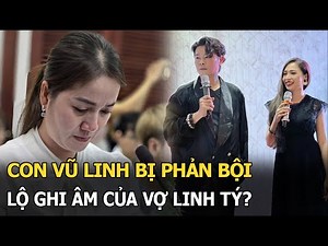 Vu Linh's son was betrayed, Linh Ty's wife's recording was leaked?
