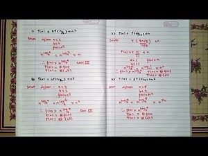 Master Theorem [Hindi] | DAA | Example 2