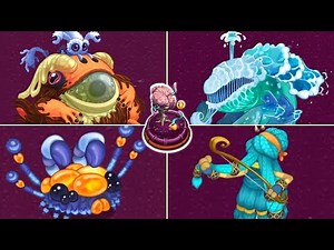 Psychic Island - All New Monsters (+ Epic Bowhead) | My Singing Monsters
