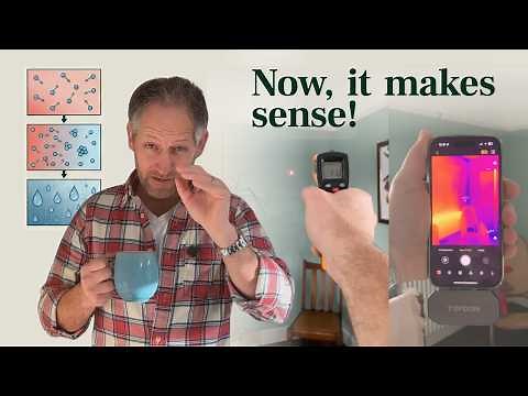 Condensation, Dew Point, Humidity and how they all interact in our homes