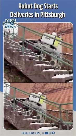 Robot Dog Introduced for Fast and Smart Deliveries in Pittsburgh | RIVR |