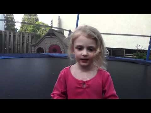 4 year old girl talks about"jack the monkey"