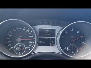 Mercedes ML63 AMG Top Speed Run 0 to 155 MPH 6.3L AMG 100% Stock