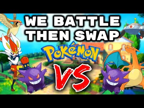 We Catch Randomized Pokemon For A Battle, Then we Swap teams and Then We FIGHT!