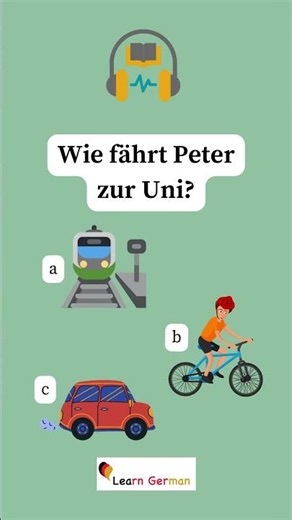 A2 Hören üben | Teil 3 Übung 6 | Goethe Exam German Listening | Learn German A2