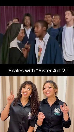 Scales with “Oh Happy Day” in “Sister Act 2” #whoopigoldberg