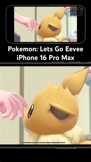 Exploring Pokemon: Let's Go Eevee on iPhone 16 Pro Max