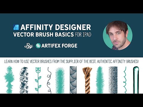 Affinity Designer Vector Brush Basics for iPad