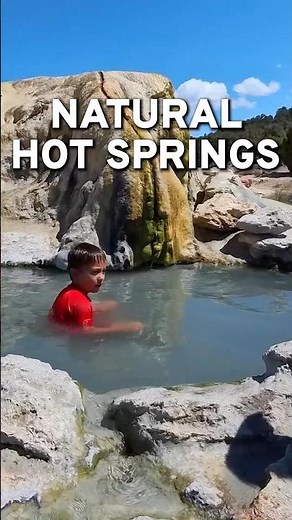 Travertine Hot Springs near Mammoth Lakes