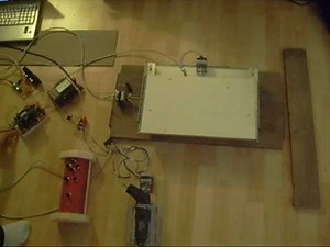 DIY arduino CNC 2 axis table