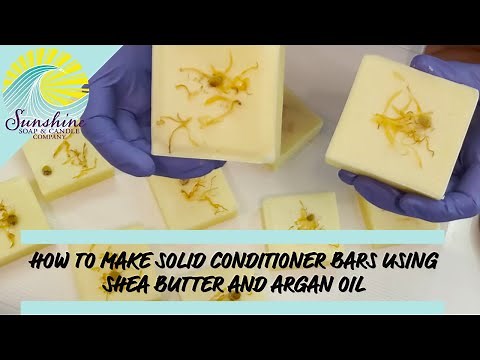 How To Make A Solid Conditioner With Butters And Oils (Decadent DIY Conditioner Bar) + Tutorial