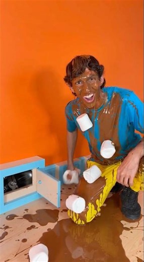 What's behind that door?? I was buried under CHOCOLATE 😱