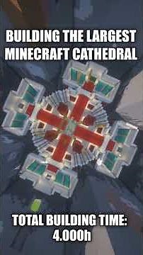 9.000+ Hours SURVIVAL-Cathedral [Minecraft Timelapse]