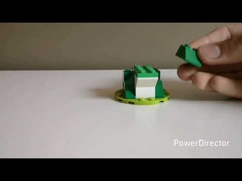 How to build a lego frog #lego