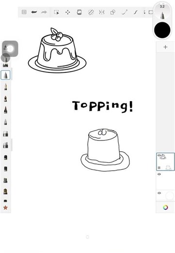 Day 15 - Learning to Draw: Pudding 🍮 | #shorts