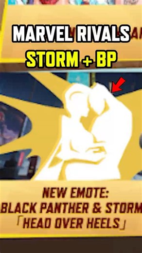 NEW STORM AND BLACK PANTHER DUO EMOTE IN MARVEL RIVALS!