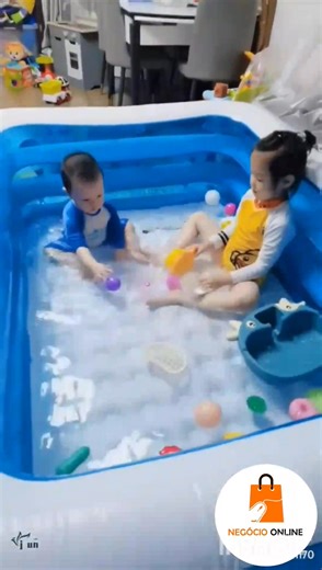 Piscina inflável infantil 😍 Diversão garantida sem sair de casa! 💦👶 A piscina inflável infantil é perfeita para refrescar os pequenos com segurança e alegria nos dias quentes Material resistente e seguro ✅ Fácil de encher e esvaziar ✅ Ideal para quintal, varanda ou praia ✅ Crianças Feliz, mãe tranquila ✅ Seu filho(a) merece esse momento de alegria 🩱☀️ 2 m x 1.2 m x 40 cm 78"x 47" x 15.7 " OBS : Temos Duas Camadas e três camadas Compre Aqui : 921 380 672 🛒 Telemóvel : 921380672 ☎️ Por Apenas