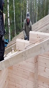 19K views · 71 reactions | Amazing wooden roof framework connection installation skills tips | Chad Construction | Facebook