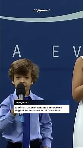 Sabrina Carpenter & Gaten Matarazzo Lit Up the US Open in 2010
