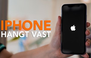 Blijft je iPhone tijdens het opstarten hangen bij het Apple-logo? Dit kun je doen