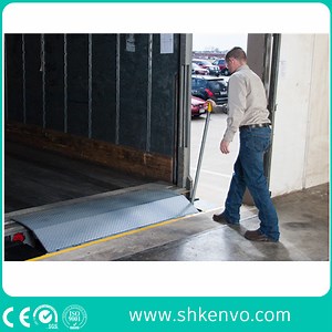 [Hot Item] Mechanicalstationary Fixed Manual Edge Loading Dock Leveller for Factory Loading Bays