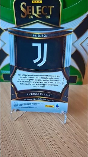 Antonio Cabrini Juventus Legend auti Panini Select