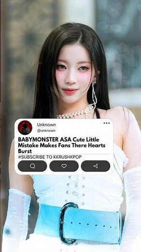 BABYMONSTER ASA Cute Little Mistake Makes Fans There Hearts Burst