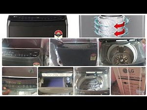 👌👌👉Lg 9 kg Top load washing machin Full Review Demo Installation How to use top load washingin Tamil