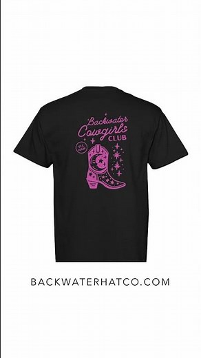 POV: You found your new favorite cowgirl hat #backwaterhatco #countrygirl #cowgirl #tshirt #clothing