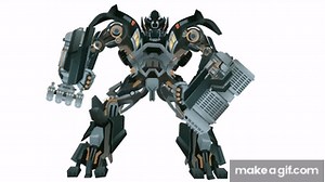 IRONHIDE transform - Short Flash Transformers Series on Make a GIF