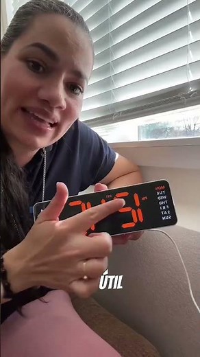 No solo marca la hora: este reloj digital combina alarma, temperatura, cronómetro y mucho más